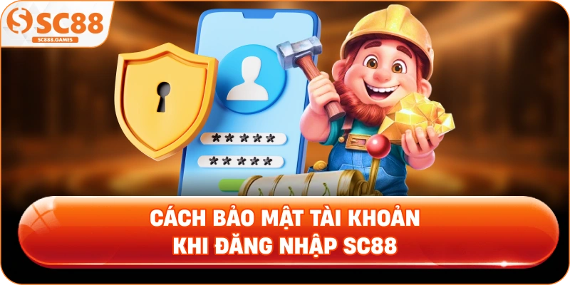 cách bảo mật tài khoản khi đăng nhập SC88